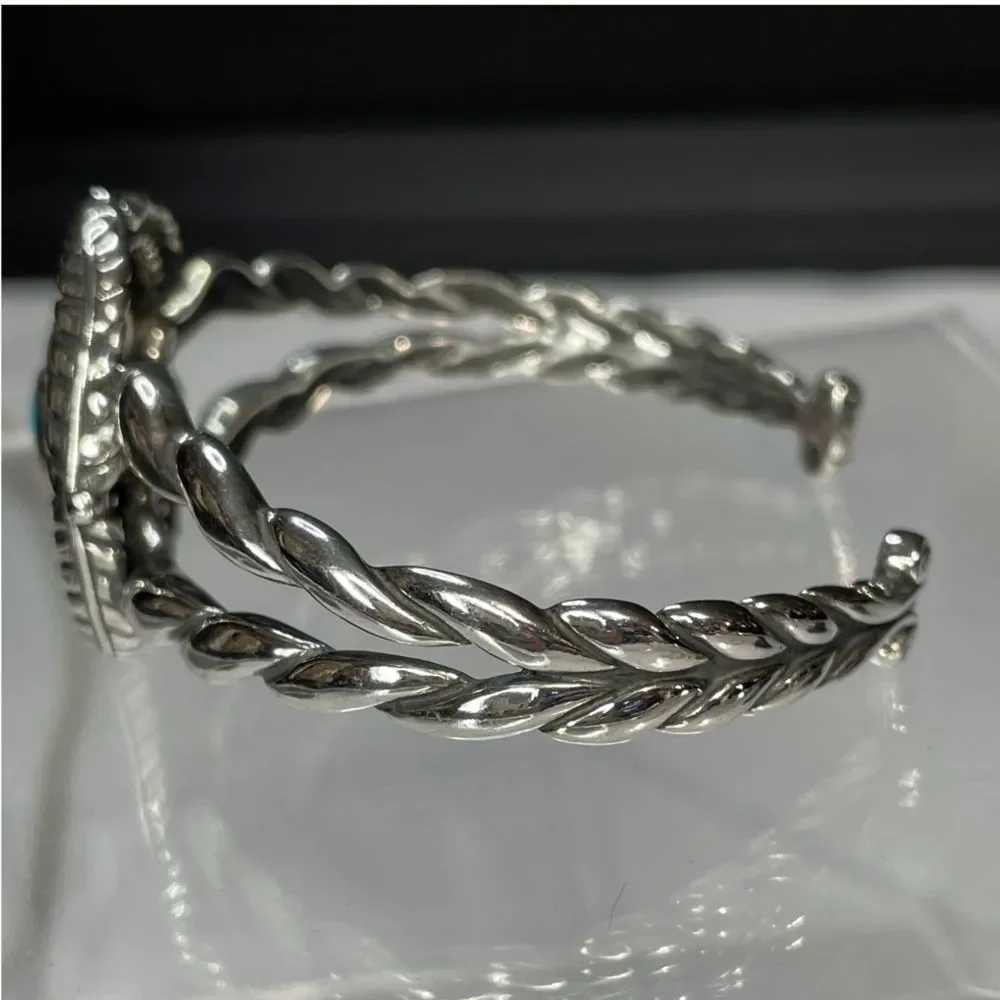 Carolyn
Pollack Turquoise Bangle Bracelet - Picture 3 of 8
